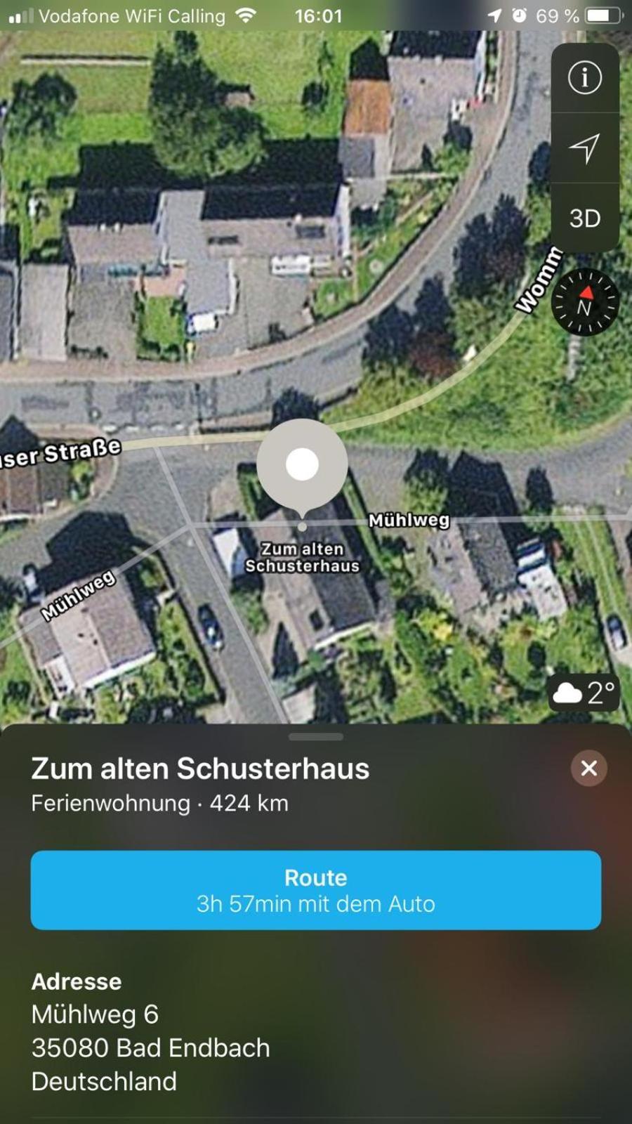 באד אנדבאך Zum Alten Schusterhaus מראה חיצוני תמונה